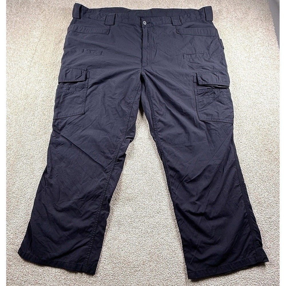 Alaskan Hardgear Tundra Tac Cargo Pants Mens 48x30 Black Ripstop Nylon Hiking